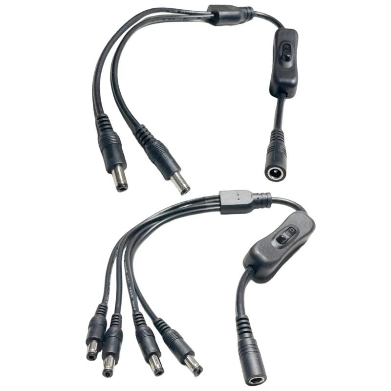 1  2 /4  ġ ̺ й ڵ DC5.5x2.1mm LED Ʈ Ʈ Ʈ    ġ й ̺